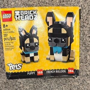 LEGO BrickHeadz Pets French Bulldog and Puppy Set